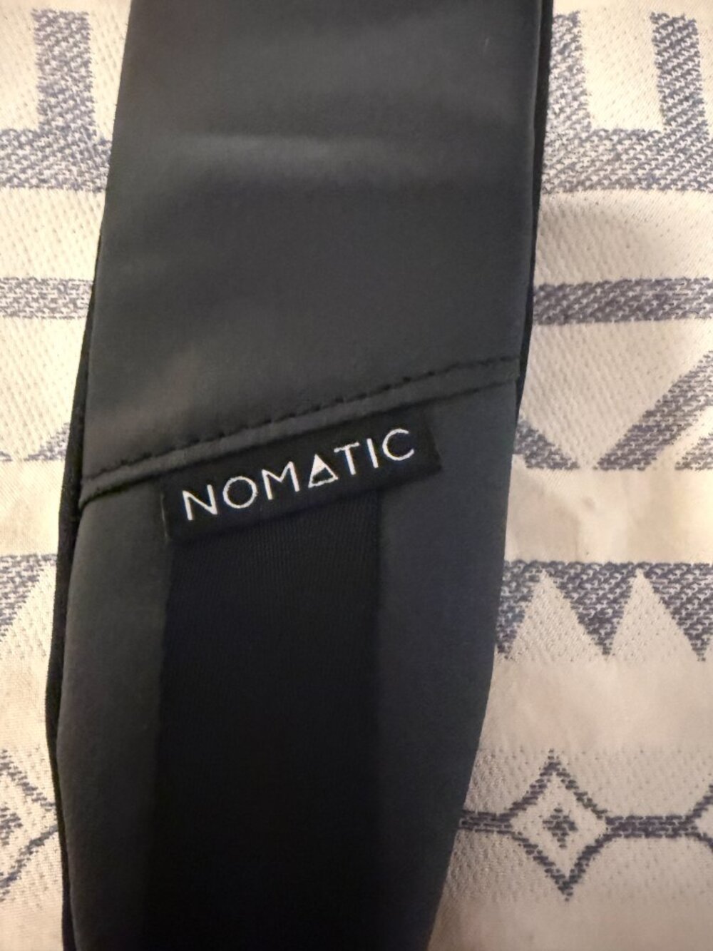 Nomatic Luxury Shoulder Strap with Leather Padded and Cushioned Black Travel - Picture 3 of 12